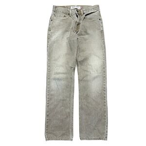 Mens Y2K Levi’s 505 Regular Fit Brown Light Wash Denim Jeans Size 31x32